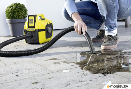 Аккумуляторный хозяйственный пылесос Karcher WD 1 Compact Battery Set