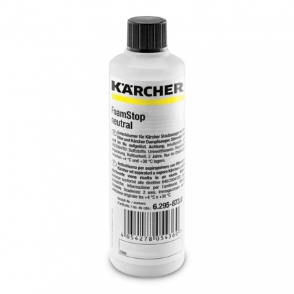 пеногаситель без запаха karcher для пылесосов с водяным фильтром, 125 мл химия karcher для пылесосов и химчистки 