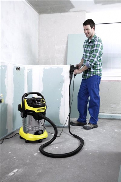 хозяйственный пылесос karcher wd 6 p premium строительные пылесосы во владимире Karcher