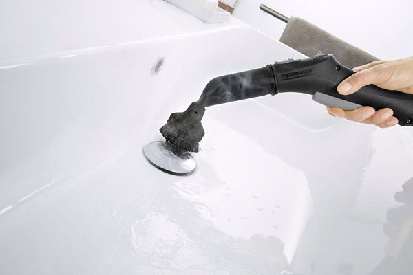 большая круглая щетка karcher для пароочистителей karcher аксессуары для паропылесосов, пароочистителей, полотера и стеклоочистителей karcher 